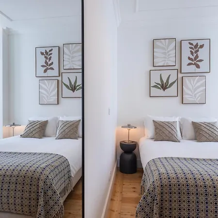 Luxury Flat In Downtown Douradores Ii 아파트 리스본